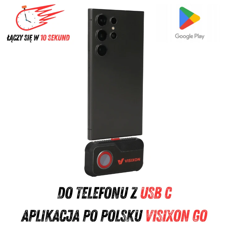 Kamera termowizyjna do telefonu VISIXON GO na podczerwień