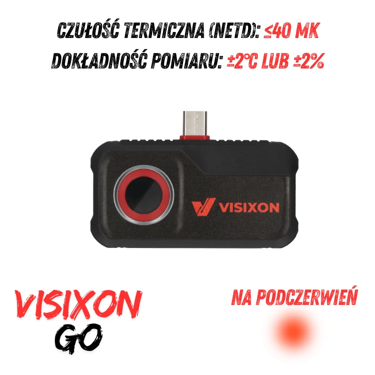 Kamera termowizyjna do telefonu VISIXON GO na podczerwień